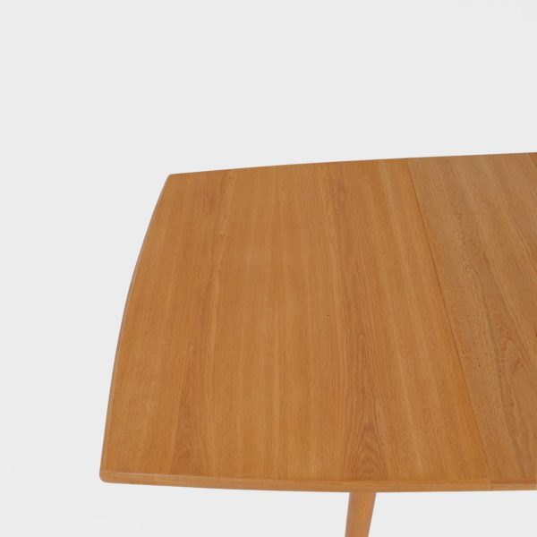 Vintage Spisebord i Eik | 2 Ileggsplater - Image 7