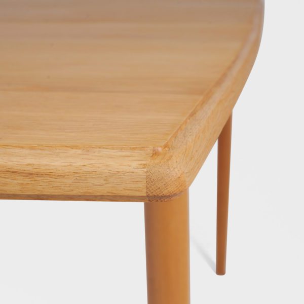 Vintage Spisebord i Eik | 2 Ileggsplater - Image 10