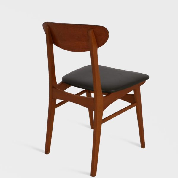 Retro Spisestuestoler i Teak | Skai - Bilde 8
