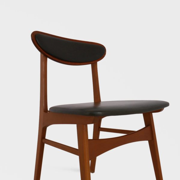 Retro Spisestuestoler i Teak | Skai - Bilde 9
