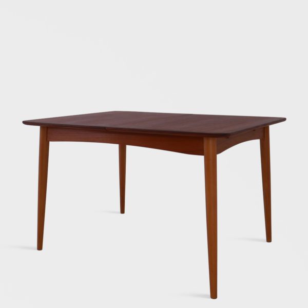 Vintage Spisebord i Teak | 2 Ileggsplater - Bilde 2