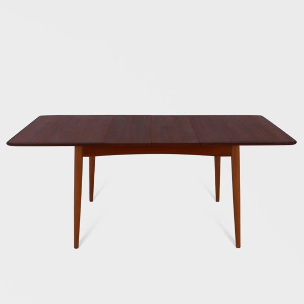 Vintage Spisebord i Teak | 2 Ileggsplater - Bilde 5