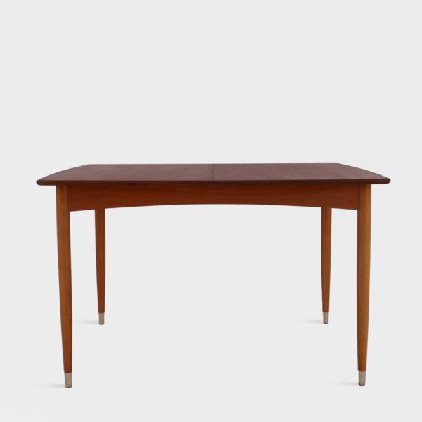 Vintage Spisebord i Teak | 2 Ileggsplater - Bilde 3