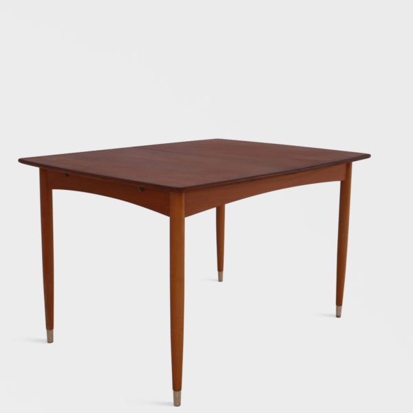 Vintage Spisebord i Teak | 2 Ileggsplater - Bilde 2