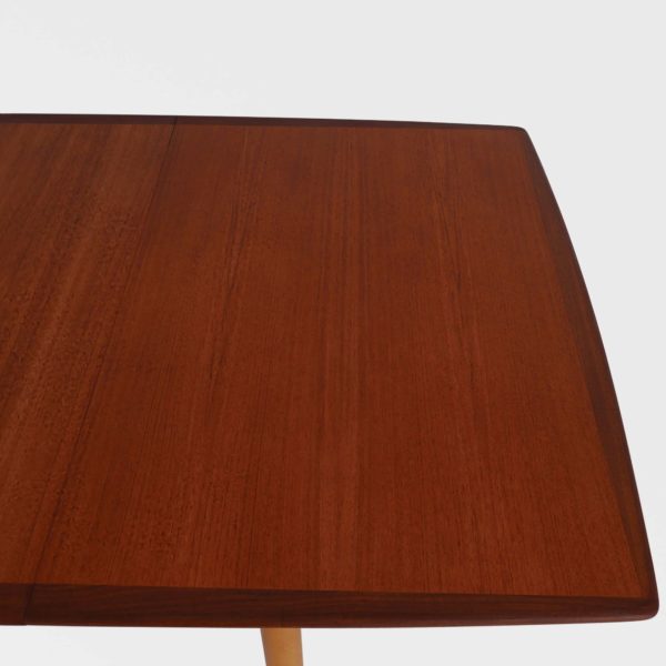 Vintage Spisebord i Teak | 2 Ileggsplater - Bilde 9