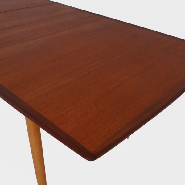 Vintage Spisebord i Teak | 2 Ileggsplater - Bilde 11
