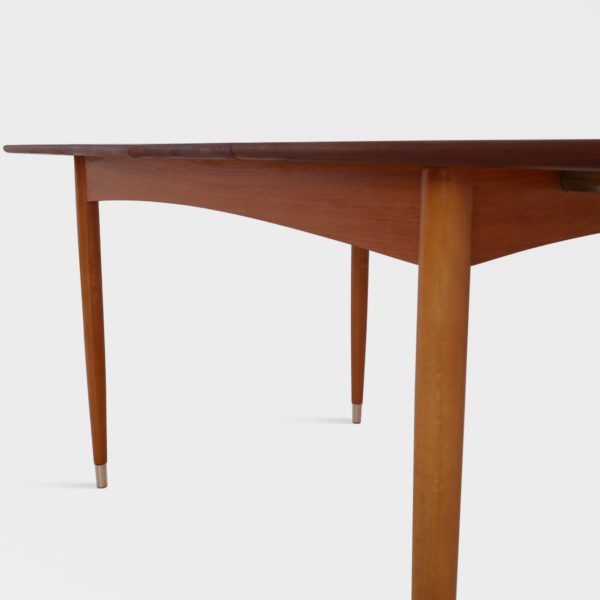 Vintage Spisebord i Teak | 2 Ileggsplater - Bilde 12