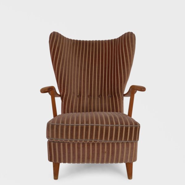 Vintage Lenestol | Velur