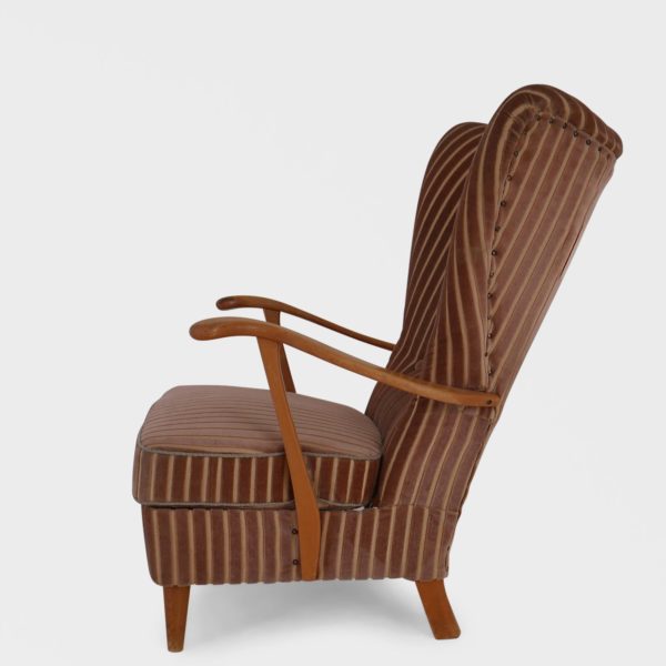 Vintage Lenestol | Velur - Bilde 4