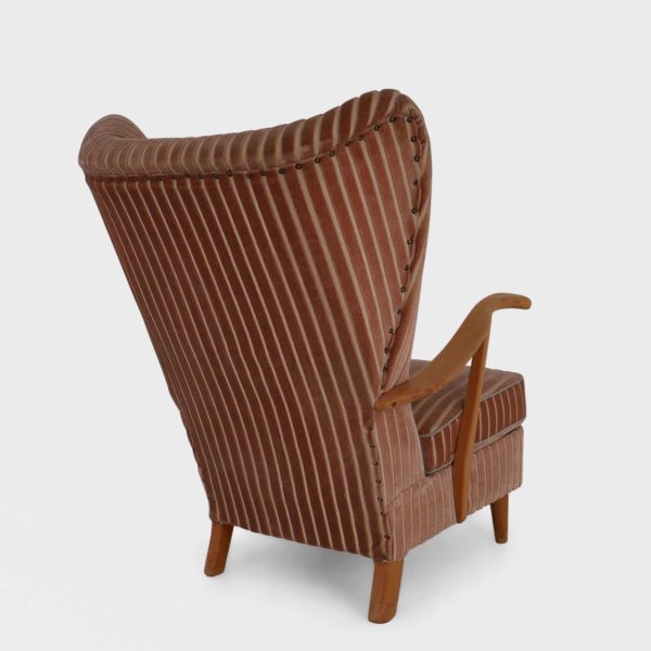 Vintage Lenestol | Velur - Bilde 7