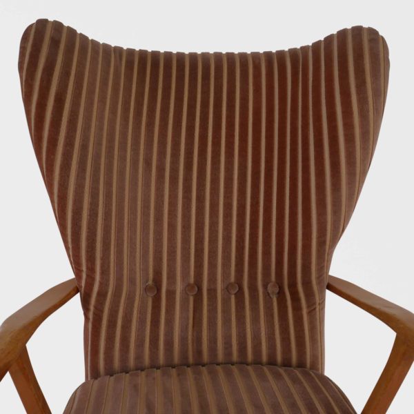 Vintage Lenestol | Velur - Bilde 8