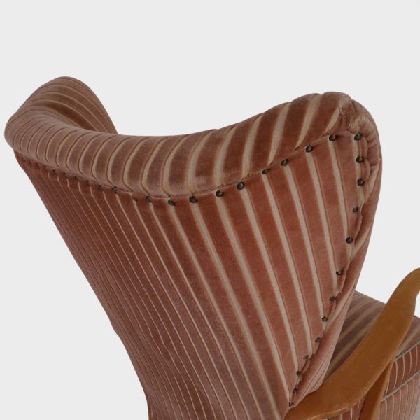 Vintage Lenestol | Velur - Bilde 10