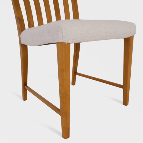 Art Deco Spisestuestoler | Nyomtrukket i Lys Boucle - Bilde 11