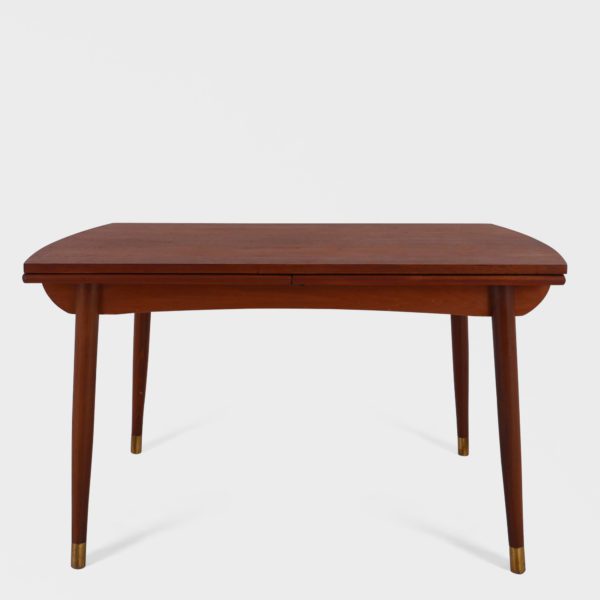Retro Spisebord med Hollandsk Uttrekk i Teak | 240 cm - Bilde 4