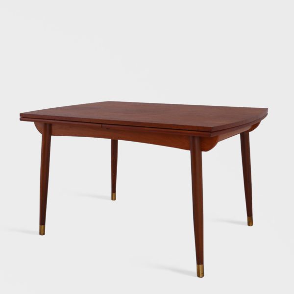 Retro Spisebord med Hollandsk Uttrekk i Teak | 240 cm - Bilde 6