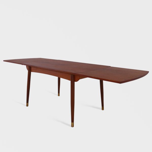 Retro Spisebord med Hollandsk Uttrekk i Teak | 240 cm - Bilde 5