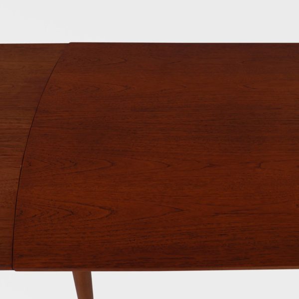 Retro Spisebord med Hollandsk Uttrekk i Teak | 240 cm - Bilde 8