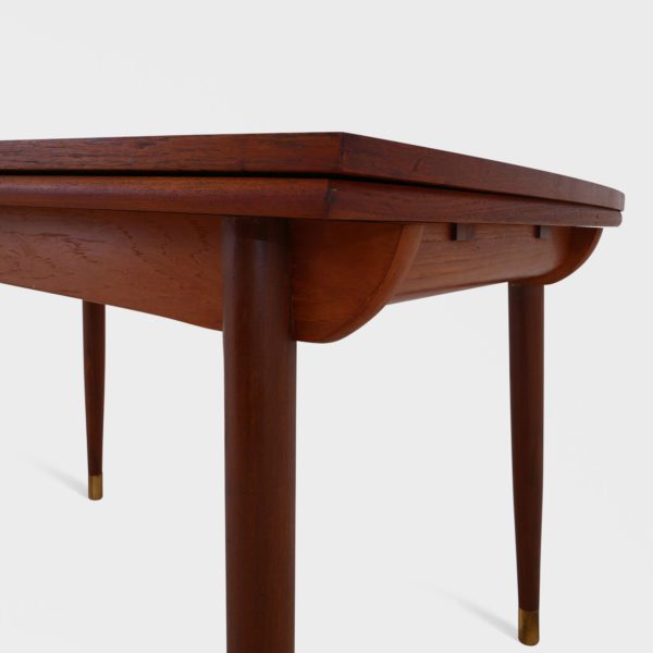 Retro Spisebord med Hollandsk Uttrekk i Teak | 240 cm - Bilde 12