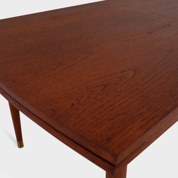 Retro Spisebord med Hollandsk Uttrekk i Teak | 240 cm - Bilde 14