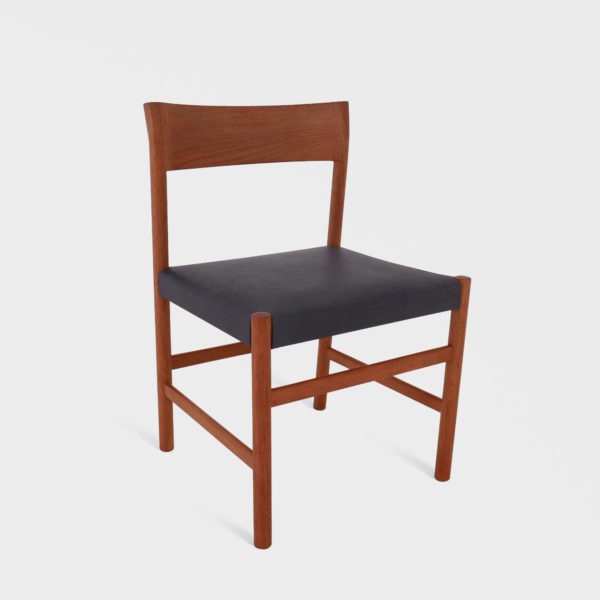 "Modell nr. 9" Spisestuestoler av Arne Halvorsen for L. Jacobsen Møbelsnekkeri - Bilde 2
