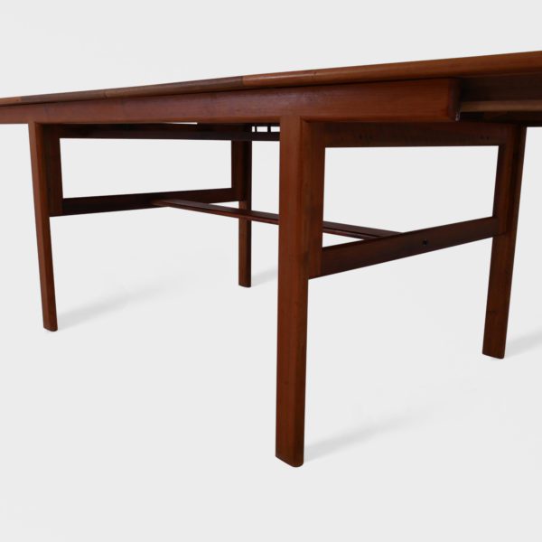 "Modell 10" Spisebord i Teak av Arne Halvorsen for L. Jacobsen | 280 cm - Bilde 14