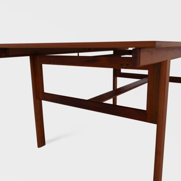 "Modell 10" Spisebord i Teak av Arne Halvorsen for L. Jacobsen | 280 cm - Bilde 15