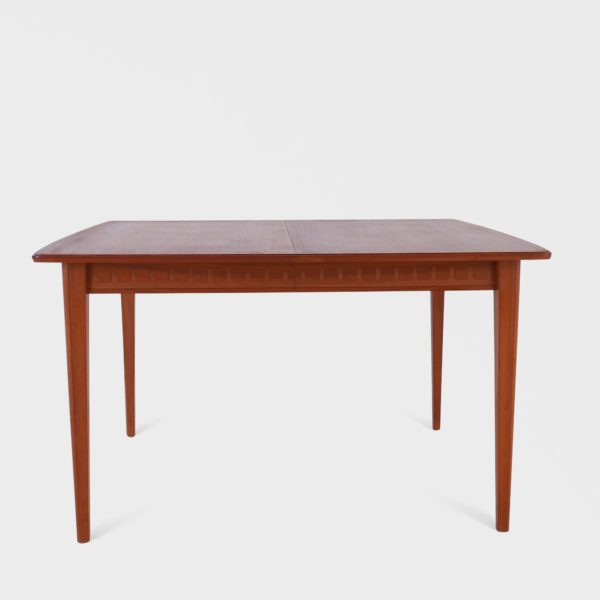 Vintage Spisebord i Teak fra Arna Bruk | 2 Ileggsplater - Bilde 2