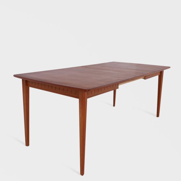 Vintage Spisebord i Teak fra Arna Bruk | 2 Ileggsplater - Bilde 5