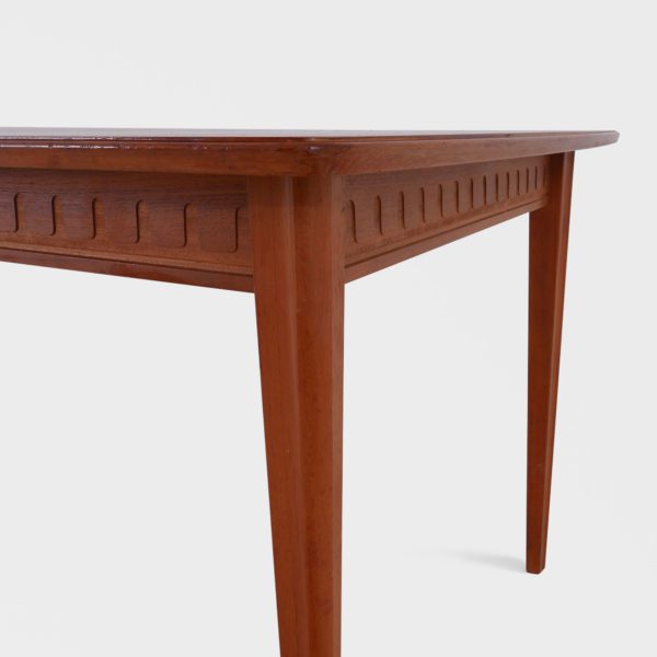 Vintage Spisebord i Teak fra Arna Bruk | 2 Ileggsplater - Bilde 11