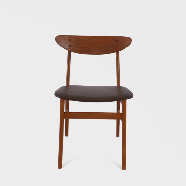 "Modell 210" Spisestuestoler fra Danske Farstrup, Lisensprodusert av Stokke | Teak - Bilde 3
