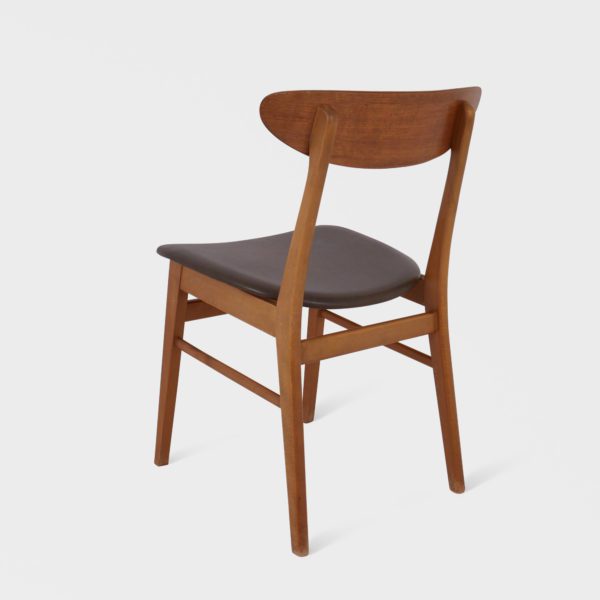 "Modell 210" Spisestuestoler fra Danske Farstrup, Lisensprodusert av Stokke | Teak - Bilde 6