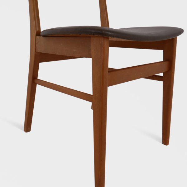 "Modell 210" Spisestuestoler fra Danske Farstrup, Lisensprodusert av Stokke | Teak - Bilde 11