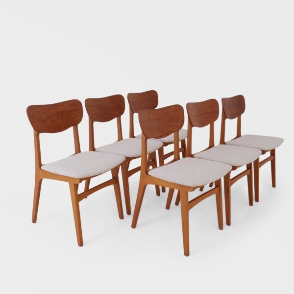 Vintage Spisestuestoler i Teak | Nyomtrukket