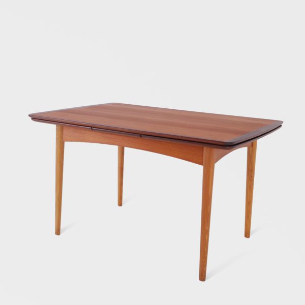 Vintage Spisebord med Hollandsk Uttrekk i Teak | 222 cm - Bilde 2
