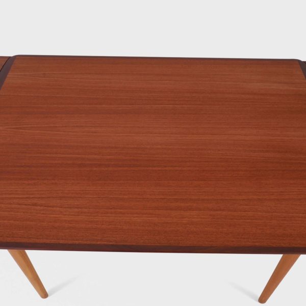 Vintage Spisebord med Hollandsk Uttrekk i Teak | 222 cm - Bilde 9