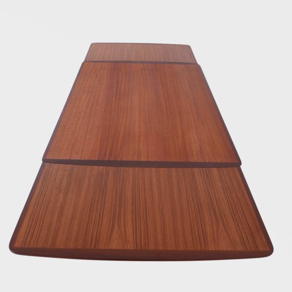 Vintage Spisebord med Hollandsk Uttrekk i Teak | 222 cm - Bilde 10