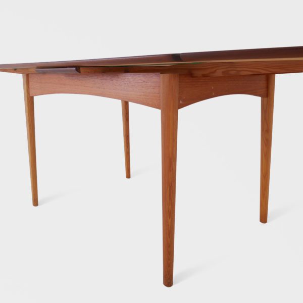 Vintage Spisebord med Hollandsk Uttrekk i Teak | 222 cm - Bilde 12