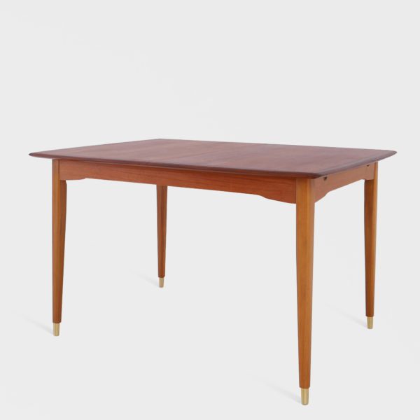 Vintage Spisebord Teak | 2 ileggplater - Bilde 4