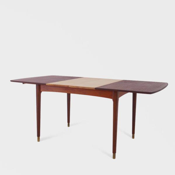 Vintage Spisebord med 2 Ileggsplater - Bilde 5