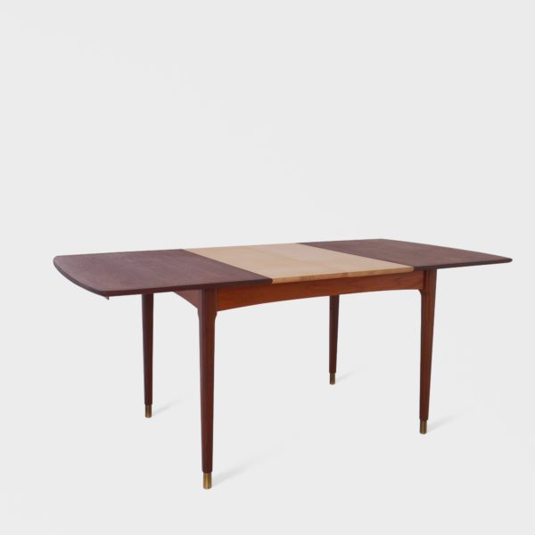 Vintage Spisebord med 2 Ileggsplater - Bilde 6