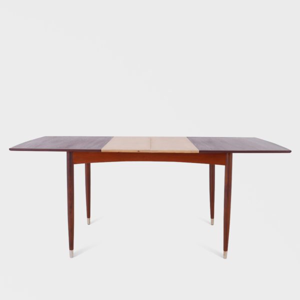 Vintage spisebord i teak | 2 plater - Bilde 4