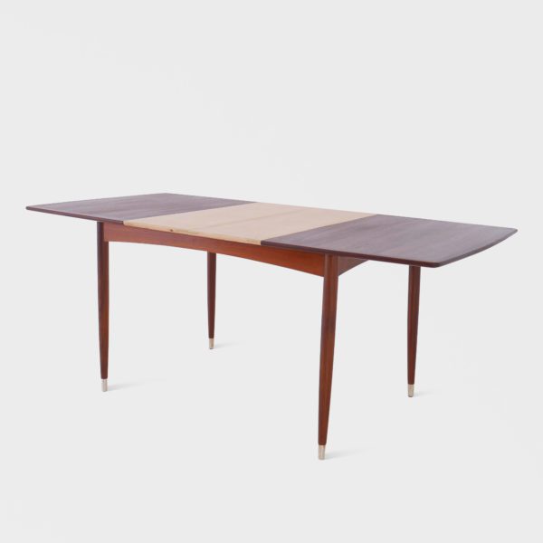 Vintage spisebord i teak | 2 plater - Bilde 5