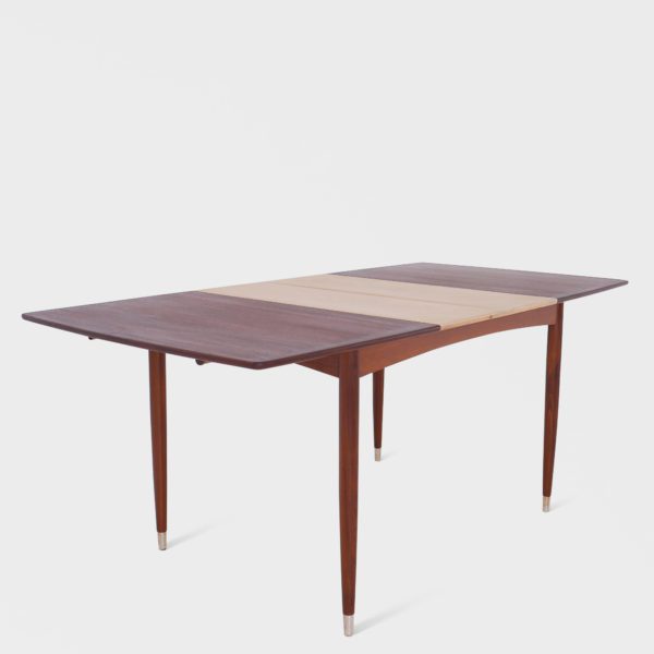 Vintage spisebord i teak | 2 plater - Bilde 7