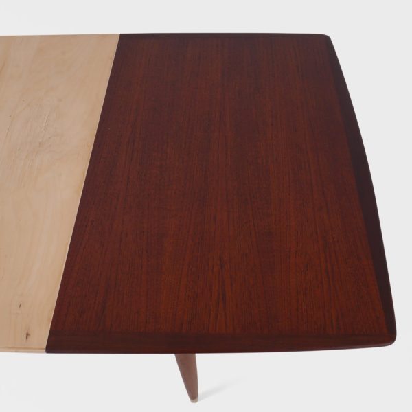 Vintage spisebord i teak | 2 plater - Bilde 10