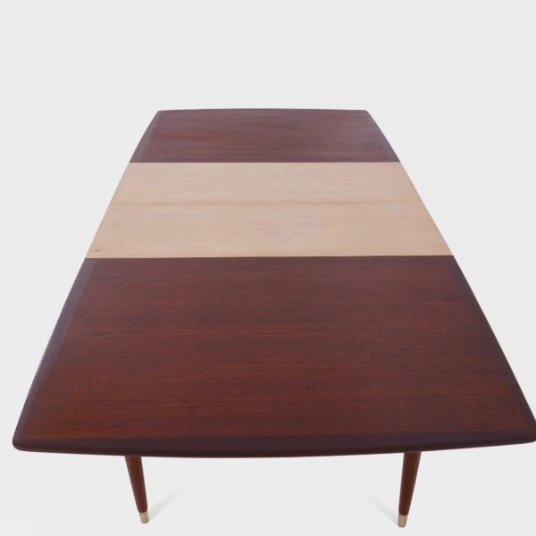 Vintage spisebord i teak | 2 plater - Bilde 11