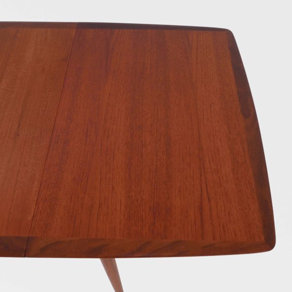 Vintage spisebord i teak | 2 ileggsplater - Bilde 9
