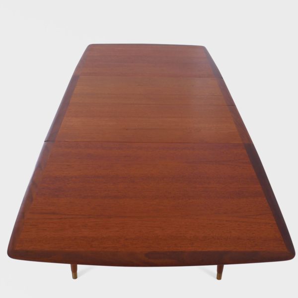 Vintage spisebord i teak | 2 ileggsplater - Bilde 10