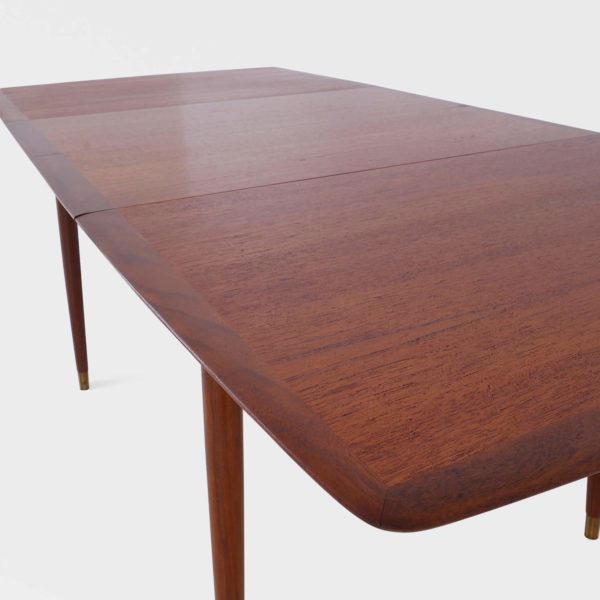 Vintage spisebord i teak | 2 ileggsplater - Bilde 11