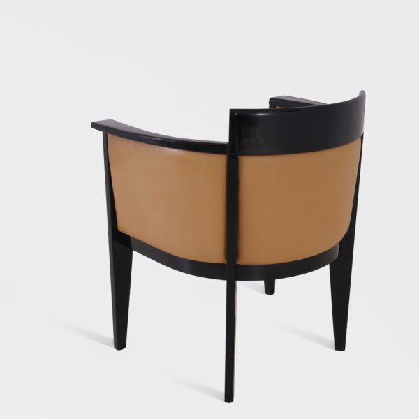 Art deco lenestoler | Gult Skinn - Bilde 6