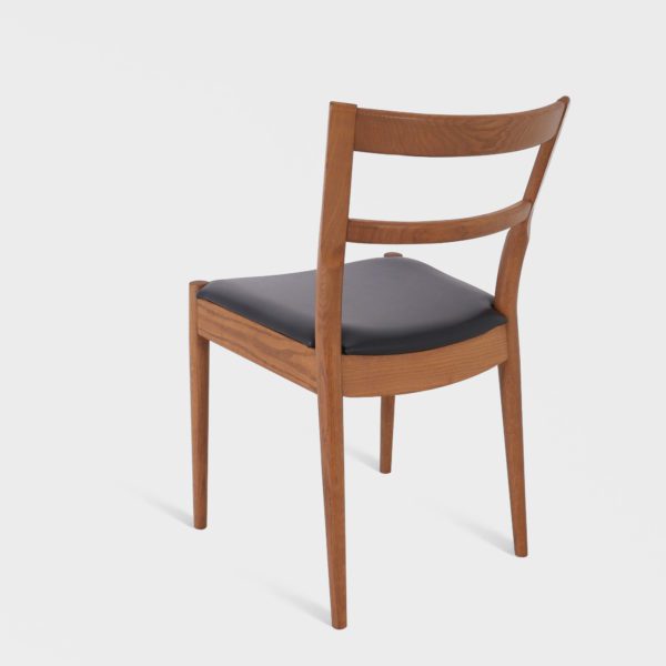 Vintage Ikea "Stockholm" Spisestuestoler i eik & skinn - Bilde 6